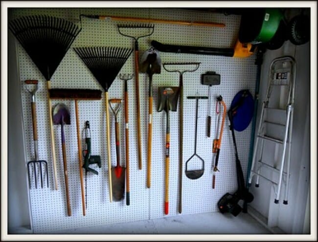 Tool Shed Storage Ideas